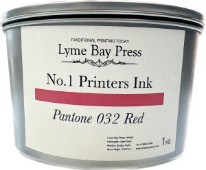 No.1 Letterpress oil based Printing Ink